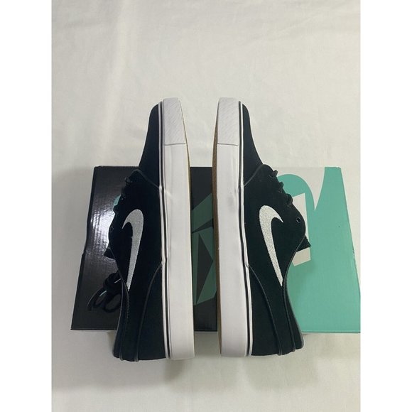 New Mens Size 9.5 Black White Nike SB Zoom Stefan Janoski OG Skate Shoes main image 8